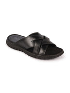 mens slipper leather