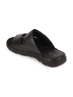 mens slippers leather