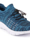 Men Sky Blue Sports Lace-Up Outdoor Running Shoes