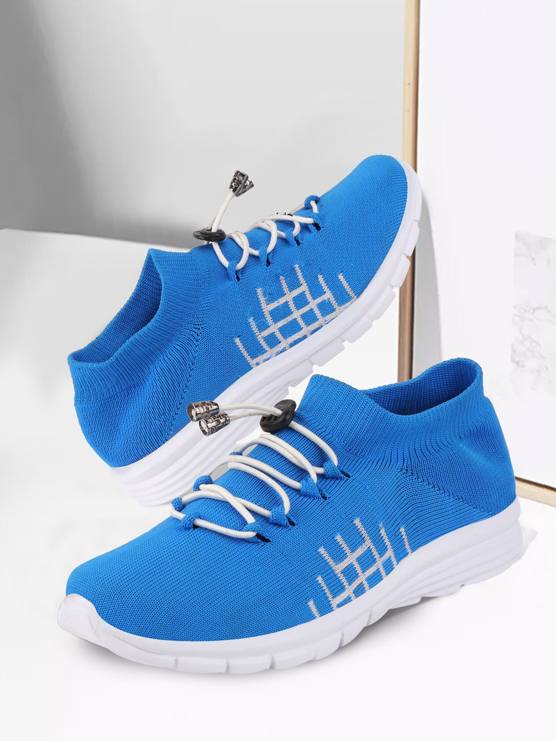 Amazon.com | Voxge Blue Tennis Sneakers Knitted Shoes for Girls Kids  Sneakers Boys Fashion Lightweight Running Shoes Breathable Athletic Toddler  Shoes（Big/Little） Kids Size 6 M US | Sneakers