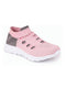 Women Pink Sports Slip-On Walking Shoes