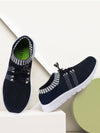Women Blue Sports Lace-Up Outdoor Running Shoes