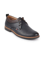 men navy blue formal lace up oxford shoes with tpr welted sole