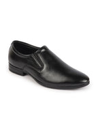 Shop Men Black Formal Office Meeting Slip On Shoes Online.