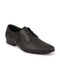 Men Black Formal Leather Embossed Office Lace Up Shoes