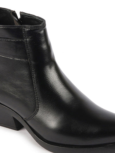 boots for women high ankle leather