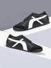 Men Black Lace-Up Casual Trendy Fashion Outdoor Sneakers