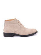 Shop Men Cheeku Suede Leather High Ankle Lace Up Chukka Boots Online.