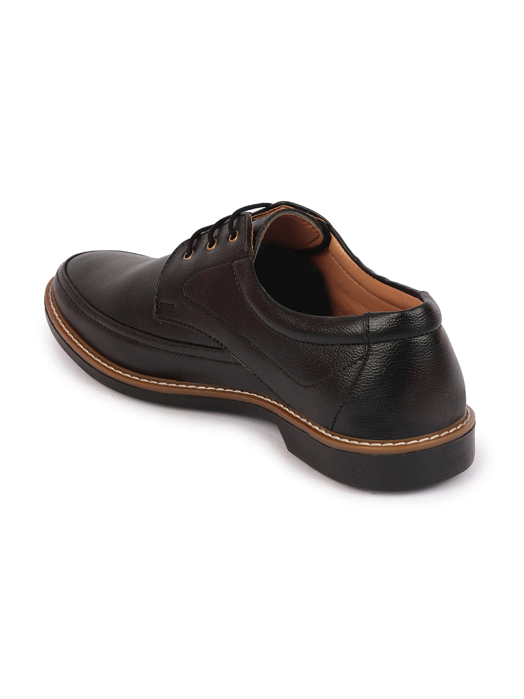 Shop Men Black Formal Lace-Up Derby Uniform Dress Shoes Online.