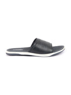 Shop Men Navy Blue Open Toe Ultra Light Flexible Slip-On Slippers Flip-Flops Online.