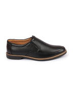Shop Men Black Formal Superior Comfort Slip On Shoes Online.