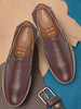 Men Brown Formal Superior Comfort Slip On Shoes