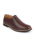 Shop Men Brown Formal Superior Comfort Slip On Shoes Online.