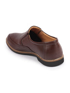 Shop Men Brown Formal Superior Comfort Slip On Shoes Online.