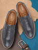 Men Navy Blue Formal Superior Comfort Slip On Shoes