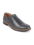 Shop Men Navy Blue Formal Superior Comfort Slip On Shoes Online.