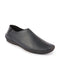 Shop Men Navy Blue Side Stitched Full Sock Absorber Flexible Leather Slip On Shoes Online.