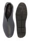 Men Navy Blue Side Stitched Full Sock Absorber Flexible Leather Slip On Shoes