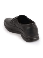 Shop Men Black Formal Office Meetings All Day Long Outdoor Slip On Shoes Online.