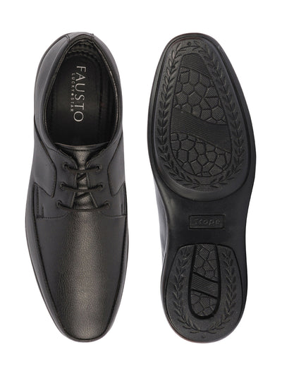 Shop Men Black Formal Office Meetings All Day Long Outdoor Lace Up Shoes Online.
