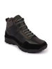 Men Black Ankle Top Suede Leather Lace Up Trekking and Hiking Boots