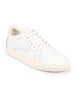 Men White Classic Outdoor Lace Up Sneakers