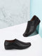 Men Black Formal Slip-On Shoes