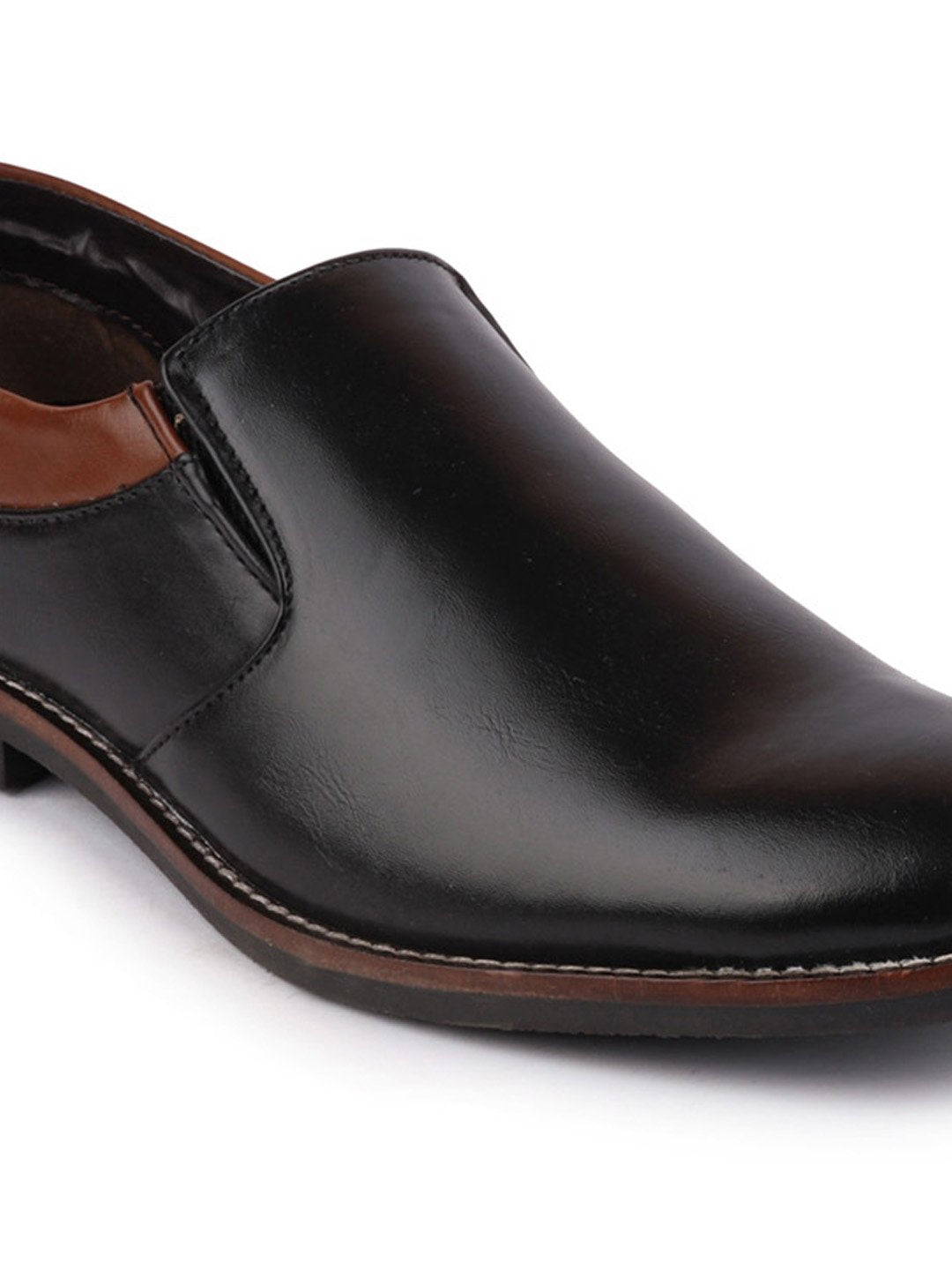 Buy Men Black Formal SlipOn Oxford Shoes Online FST KI9009 BLACK FAUSTO
