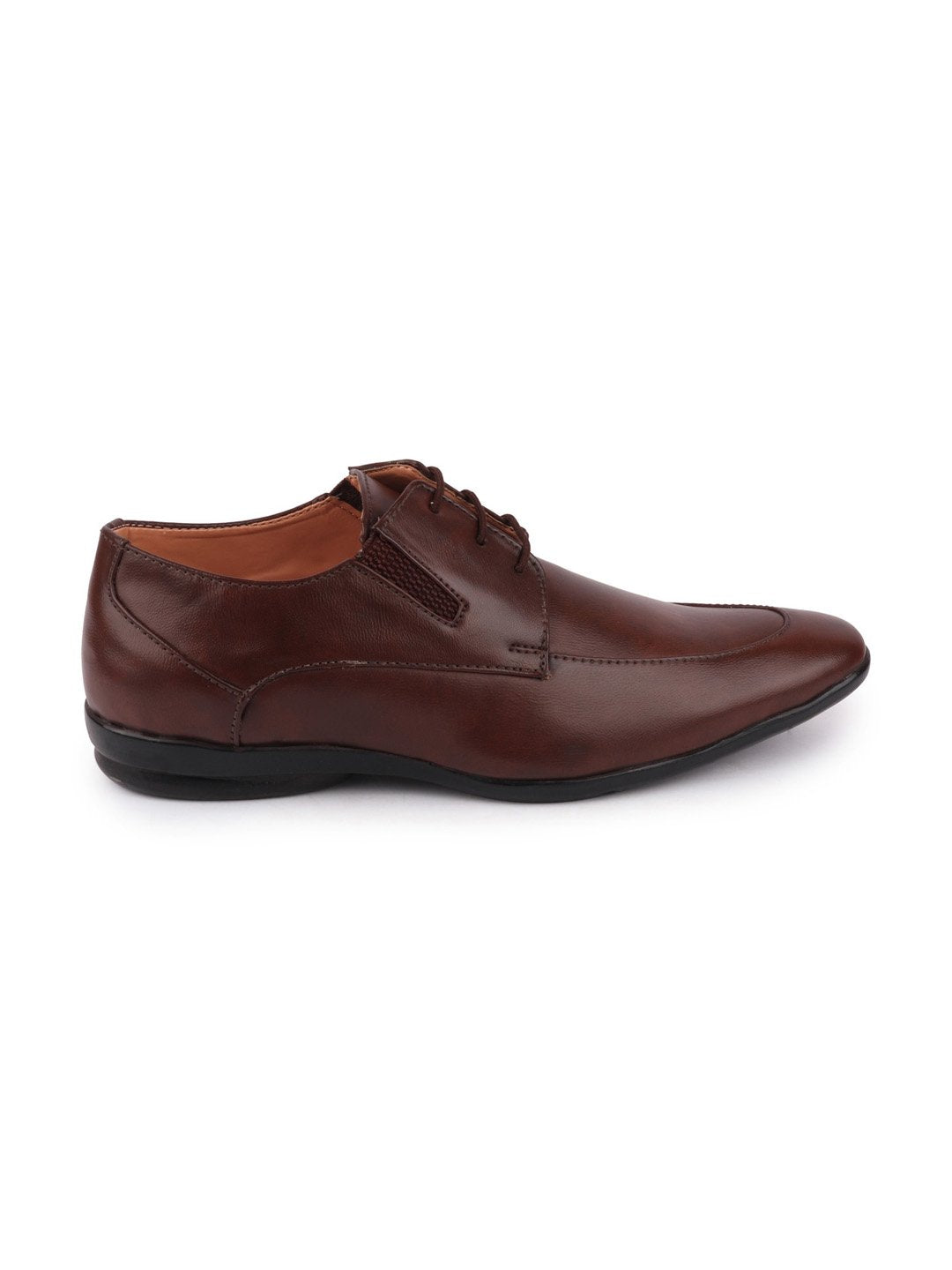 Shop Men Brown Formal Lace-Up Derby Shoes Online.