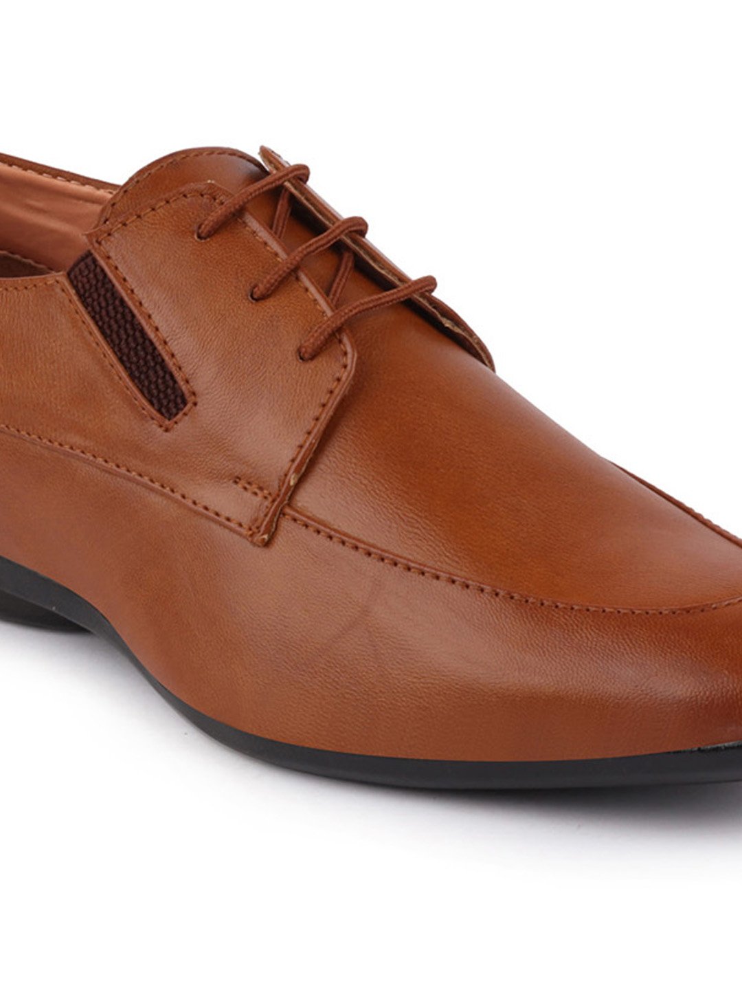 Shop Men Tan Formal Lace-Up Derby Shoes Online.