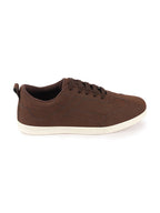 Shop Men Brown Trendy Fashion Classic Super Light Speedy Runs Anti Skid Lace Up Sneakers Shoes Online.