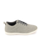 Shop Men Grey Trendy Fashion Classic Super Light Speedy Runs Anti Skid Lace Up Sneakers Shoes Online.