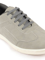 Shop Men Grey Trendy Fashion Classic Super Light Speedy Runs Anti Skid Lace Up Sneakers Shoes Online.