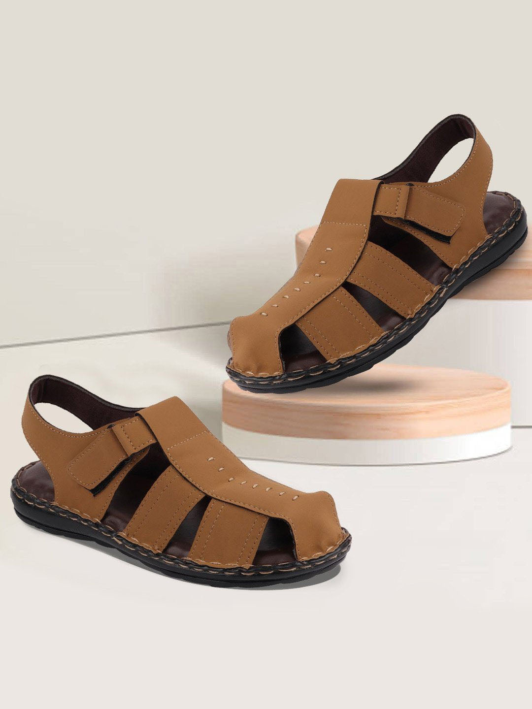 Mauri Men Shoes|men's Genuine Leather Fisherman Sandals - Summer Beach  Casual Cross-strap