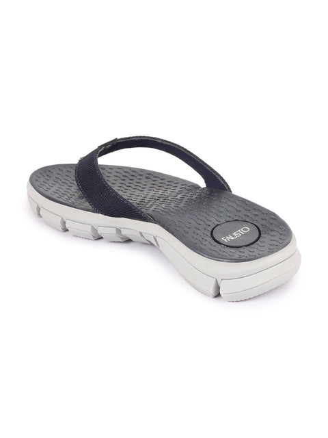 Shop Men Blue Phylon Sole Flexible Ultrasoft Outdoor & House Slippers Online.