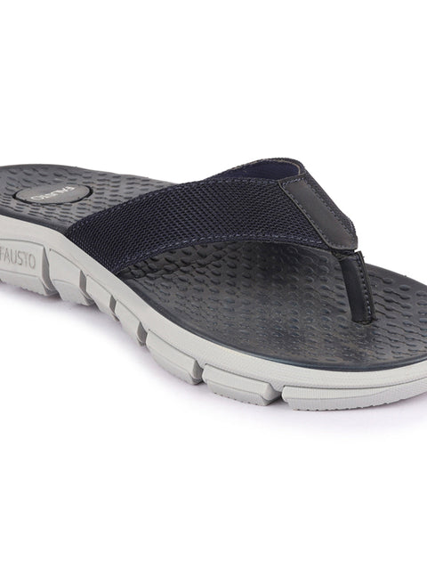 Shop Men Blue Phylon Sole Flexible Ultrasoft Outdoor & House Slippers Online.
