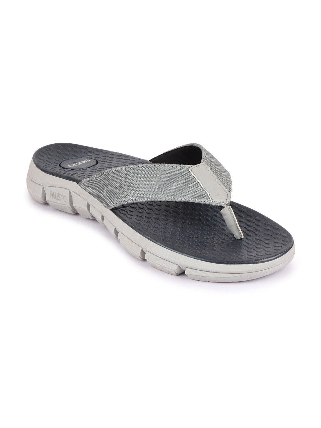 Shop Men Grey Phylon Sole Flexible Ultrasoft Outdoor & House Slippers Online.