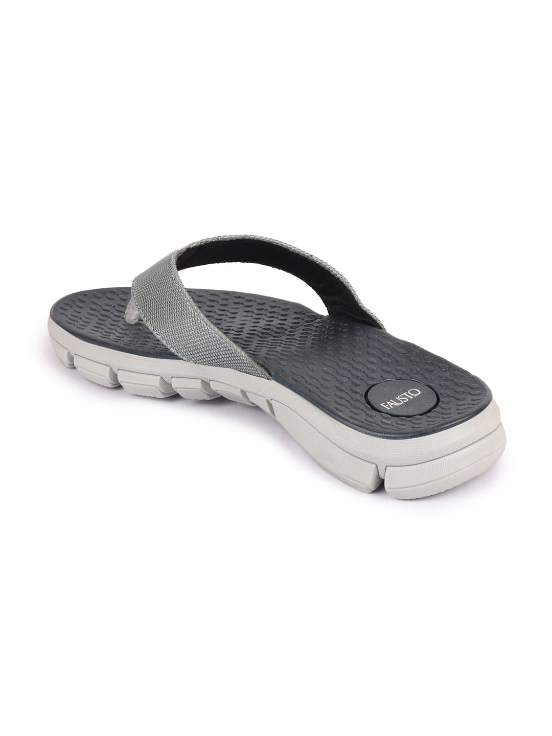 Shop Men Grey Phylon Sole Flexible Ultrasoft Outdoor & House Slippers Online.