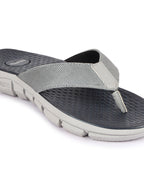 Shop Men Grey Phylon Sole Flexible Ultrasoft Outdoor & House Slippers Online.