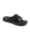 Shop Men Black Side Stitched Slippers Online.