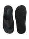 Shop Men Black Side Stitched Slippers Online.