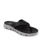 Shop Men Black Casual Flexible Phylon Sole Slippers Online.