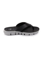 Shop Men Black Casual Flexible Phylon Sole Slippers Online.