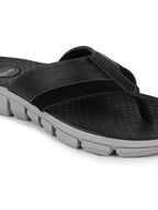 Shop Men Black Casual Flexible Phylon Sole Slippers Online.