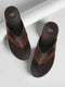 Men Brown Casual Flexible Phylon Sole Slippers