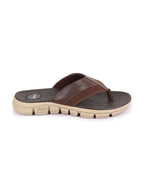 Shop Men Brown Casual Flexible Phylon Sole Slippers Online.