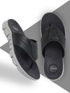 Men Black Slip On Phylon Sole Flexible Ultrasoft Outdoor & House Slippers