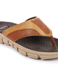 Men Brown Slip On Phylon Sole Flexible Ultrasoft Outdoor & House Slippers