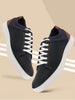 Men Navy Blue Classic Lace Up Sneakers