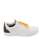 Men White/Grey Classic Lace Up Sneakers